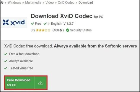 cxvidr|XviD Video Codec Download Free .